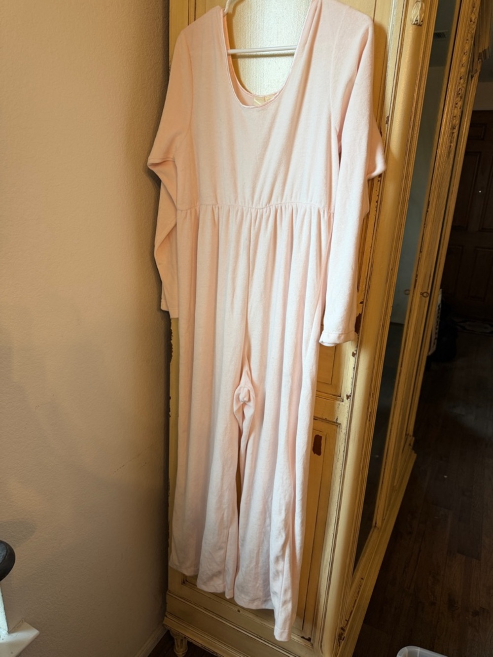 Victoria's Secret Pale Pink Wide Leg Jumpsuit